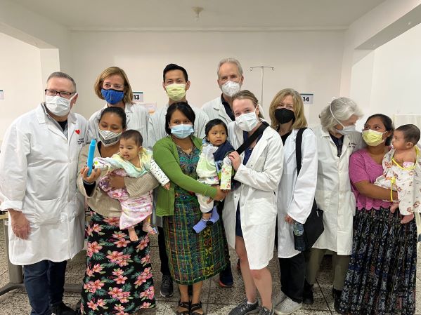 Hospital rounds during the Love Without Boundaries Guatemala Cleft Trip
