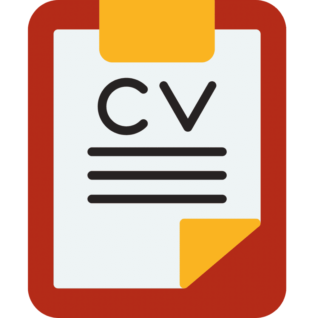 Cover letter icon graphic