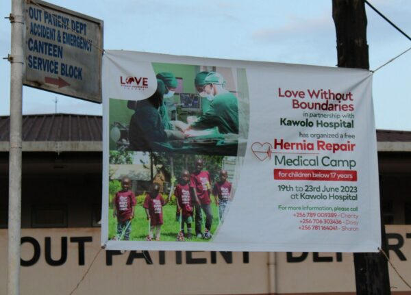 Sign for Love Without Boundaries Hernia Medical Mission June 2023