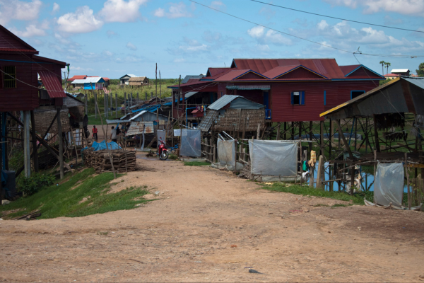Cambodian village