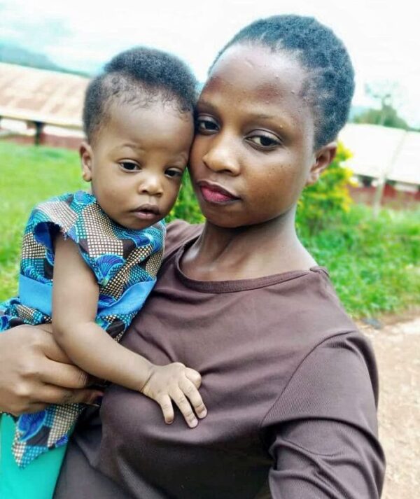 Ugandan mom and baby waiting for cardiac surgery