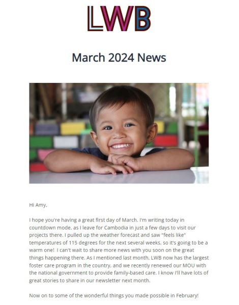 LWB March 2024 News